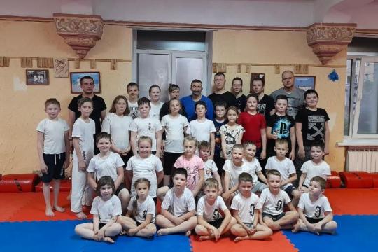 Праздничная боевая тренировка
